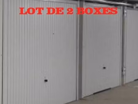 lot de 2 box / garages mitoyens brindas craponne pont chabrol