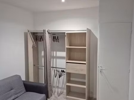 vente studio meublé 18.43m2