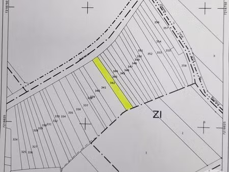terrain à vendre - 455 m2 - puiseaux - 45 - centre
