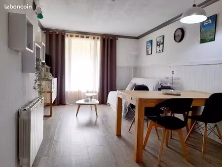 super besse t2 rénové avec balcon  parking  casier à ski – vendu meublé – excellente renta