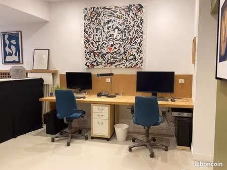 bureau / galerie - coworking - rouen centre