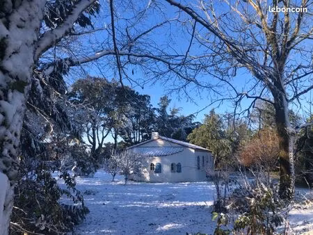 entre terre & mer : maison de charme  studio indépendant  terrain de 3 600 m²