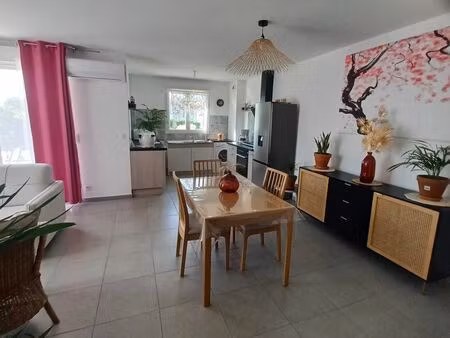 vends appartement neuf en rez-de-chaussée de 64m2 en résidence sécurisée