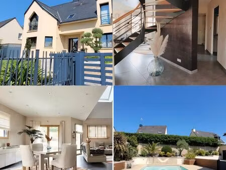 ? maison d’exception avec piscine – domloup  10 min de rennes-prix ne vendeur sans frais d