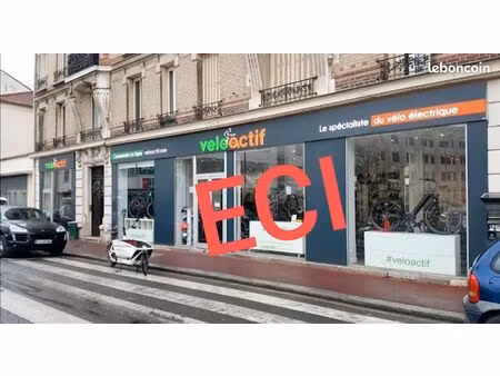 fonds de commerce cycles 185 m²