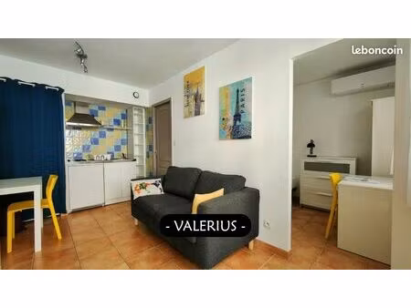 valerius | studio meublé | centre-ville | climatisation