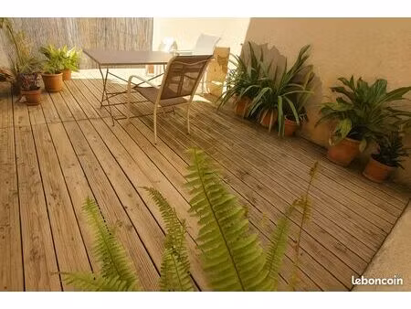 charmant appartement 3 chambres + grande terrasse