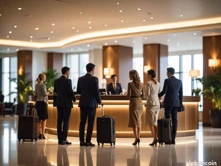 local hôtel 820 m²