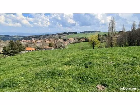 terrain a batir viabilise - construction libre - soleymieux proche montbrison