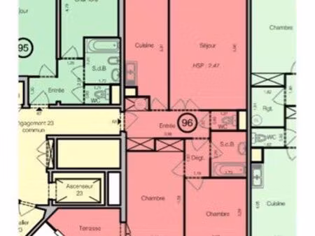 3 pièces 70m2 issy les moulineaux t2 ligne 15