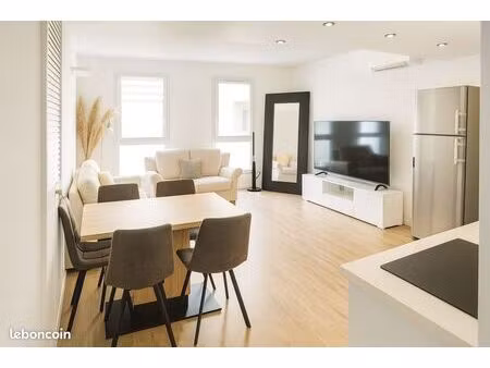 charmant t3 rénové avec parking privatif – quartier théâtre molière  sète