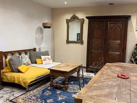 villa meublée 4ch + jardin