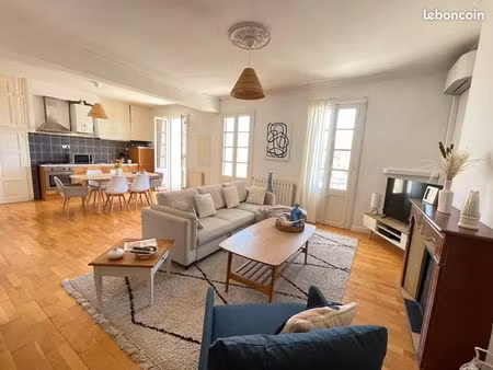 appartement sète 3 pièces au cœur de la ville 72 m2