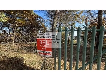 vente terrain 1650 m² laudun-l'ardoise (30290)