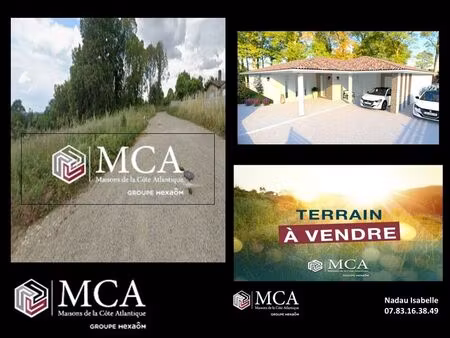 vente terrain 787 m² prignac-et-marcamps (33710)