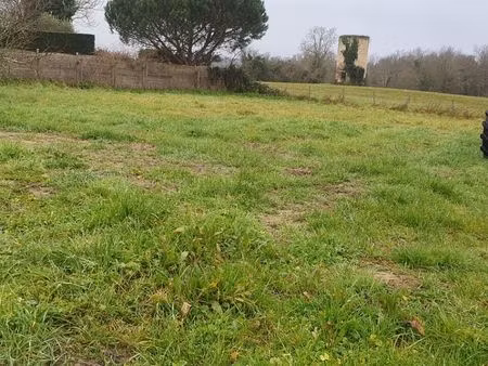 vente terrain 794 m² val de virvée (33240)