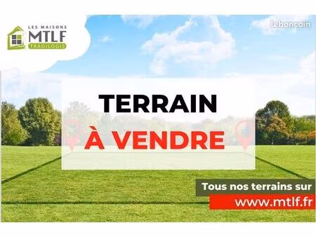 terrain 1 100 m² hesdigneul les boulogne