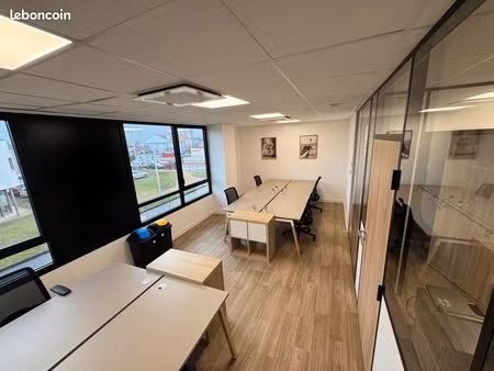 espace de travail à louer – 6 bureaux – aubière