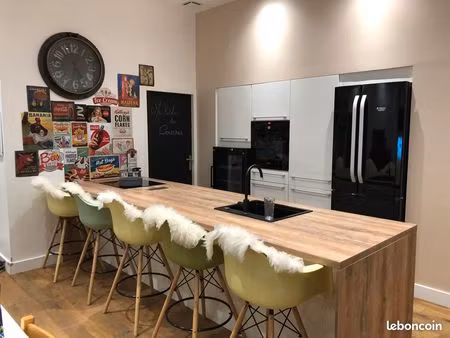 maison d'architecte 107 m² - 3 chambres- jardin - piscine