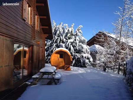 chalet 140m² - au pied des pistes + sauna