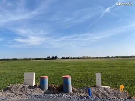 terrain à bâtir viabilisé