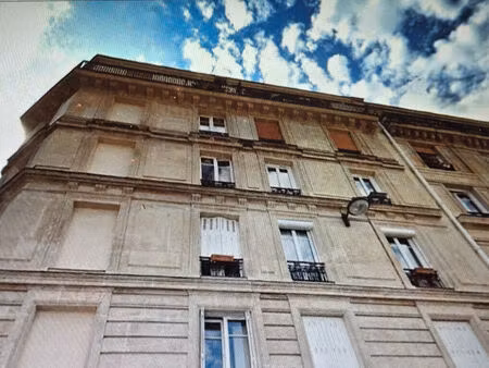 vente appartement 1 pièce  paris 18