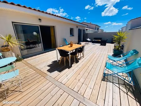 maison plain pied 100m2  narbonne crabit