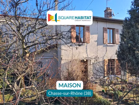 vente maison 3 pièces 65 m² chasse-sur-rhône (38670)