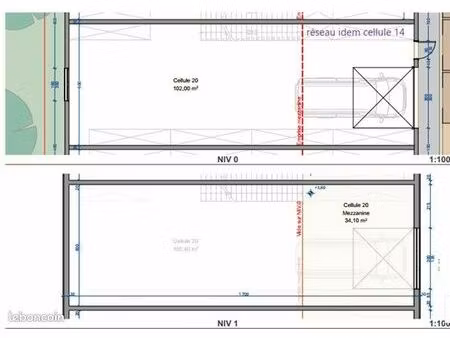 local commercial 137 m²