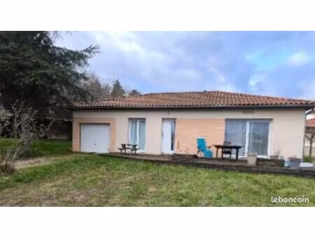 maison plain-pied 106 m² – jardin 800 m² – saint-romain-en-gal