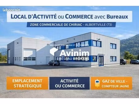 bureaux 615 m² albertville
