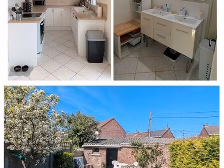 maison - 3 chambres (poss. 4) + bureau - jardin  garage  sous-sol