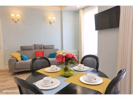 impeccable t2 lumineux et meublé