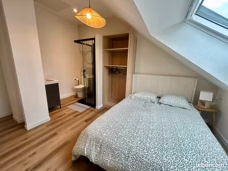 axe vendee/aeroport - mini studio tout confrot avec sdb et wc privatifs -