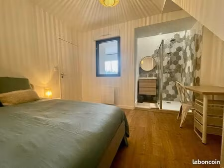a 3 minutes de la gare de vertou - chambre premium avec sdb privative dans coliving tout c