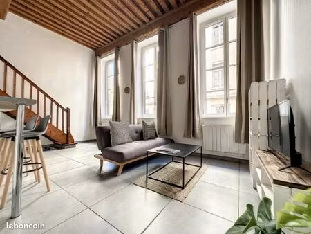 appartement canut meublé - pentes de la croix rousse