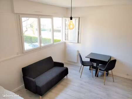 studio meublé 25 m² avec cave et parking – résidence sécurisée – quartier la doua / insa