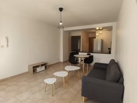 appartement meublé t2 48m2 - centre ville