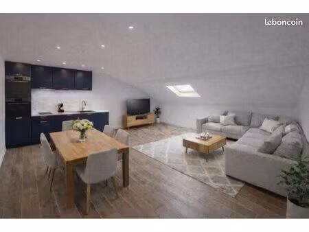 appartement meublé spacieux f3 70 m2 quartier paisible