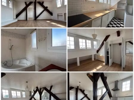 magnifique t2 atypique - lumineux  rénové  poutres apparentes - dijon godrans