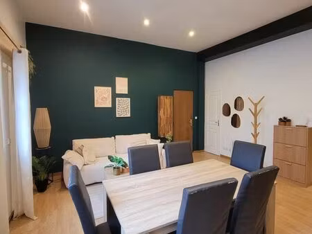 appartement 72m2 - meublé - 3 pièces - proche plage