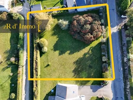 vente terrain 830 m² trégunc (29910)