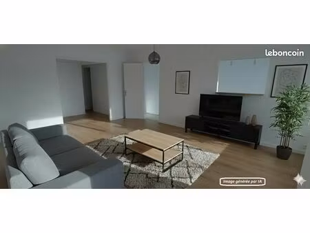rare : appartement évolutif t4 double séjour rénové  avec 2 chambres + suite parentale ou 