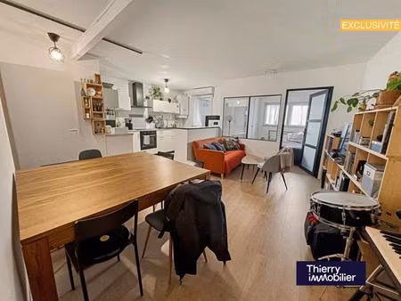 vente appartement 4 pièces 71 m² nantes (44300)