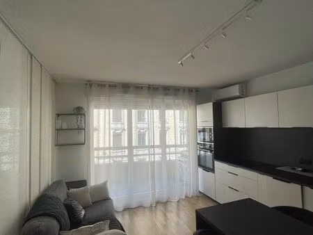 métro gratte-ciel – villeurbanne – rue paul verlaine – beau t1 bis neuf meublé avec balcon