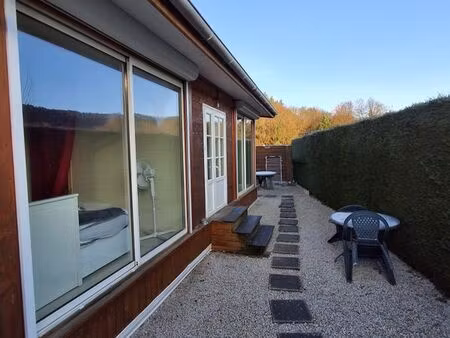 mobil home style chalet à vendre