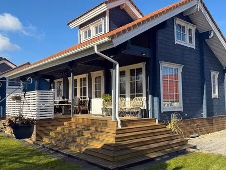 maison en bois finlandais proche du touquet