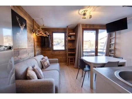 vente appartement 2 pièces 25 m² morillon (74440)