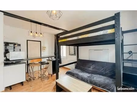 studio meublé (29m2) à louer à boulogne-sur-mer