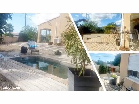 ◊ à vendre à marseillan (34) – maison r+1 de 130 m² sur terrain de 470 m² ◊